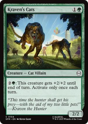 Kraven's Cats [Marvel's Spider-Man]