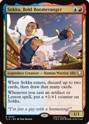 Sokka, Bold Boomeranger [Avatar: The Last Airbender]