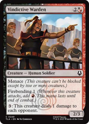 Vindictive Warden [Avatar: The Last Airbender]