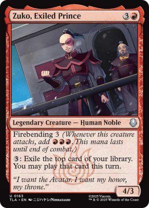 Zuko, Exiled Prince [Avatar: The Last Airbender]