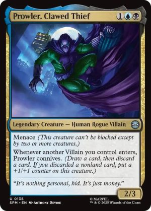 Prowler, Clawed Thief [Marvel's Spider-Man]