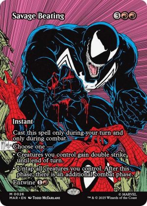 Savage Beating (Borderless) [Marvel Universe Eternal-Legal]