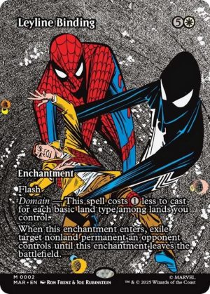 Leyline Binding (Borderless) [Marvel Universe Eternal-Legal]