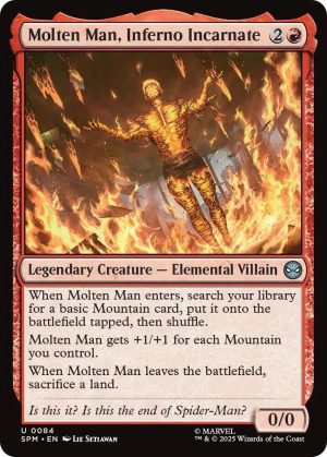 Molten Man, Inferno Incarnate [Marvel's Spider-Man]