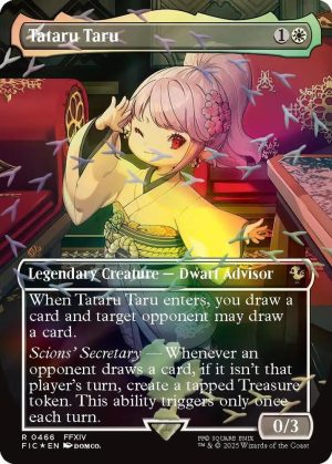 Tataru Taru (Borderless) (Chocobo Track Foil) [Commander: FINAL FANTASY]