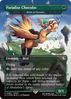 Paradise Chocobo - Birds of Paradise (Borderless) [Commander: FINAL FANTASY]