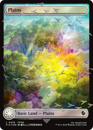 Plains (Chocobo Track Foil) [Commander: FINAL FANTASY]
