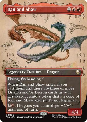 Ran and Shaw (Borderless) [Avatar: The Last Airbender]