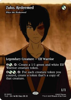 Zuko, Redeemed - Rhys the Redeemed (Borderless) [Avatar: The Last Airbender: Eternal-Legal]