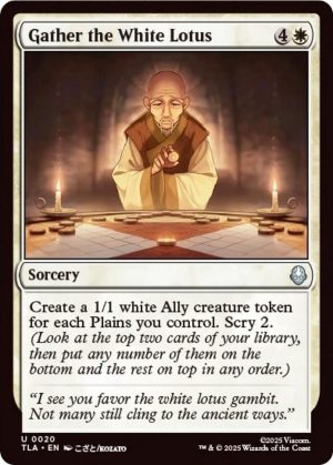 Gather the White Lotus [Avatar: The Last Airbender]