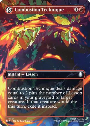 Combustion Technique (Borderless) [Avatar: The Last Airbender]
