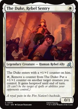 The Duke, Rebel Sentry [Avatar: The Last Airbender: Eternal-Legal]