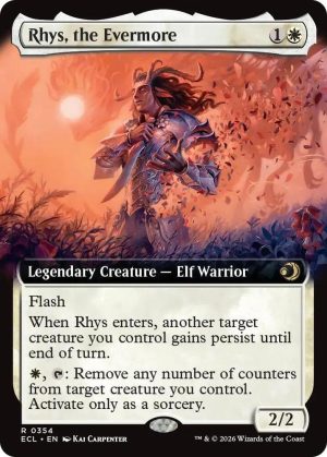 Rhys, the Evermore (Extended Art) [Lorwyn Eclipsed]