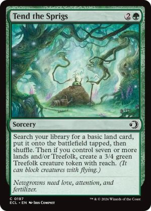 Tend the Sprigs [Lorwyn Eclipsed]