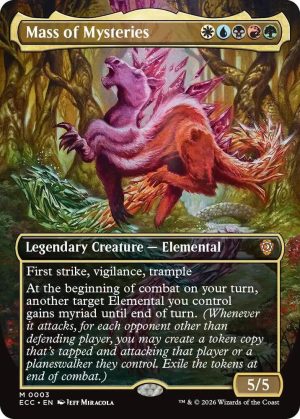 Mass of Mysteries (Borderless) [Commander: Lorwyn Eclipsed]