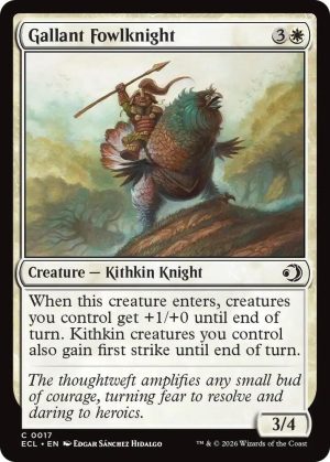 Gallant Fowlknight [Lorwyn Eclipsed]