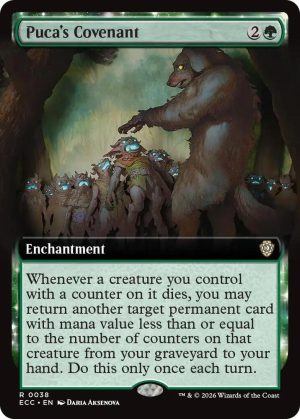 Puca's Covenant (Extended Art) [Commander: Lorwyn Eclipsed]