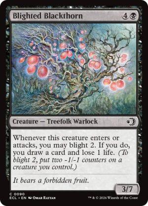Blighted Blackthorn [Lorwyn Eclipsed]