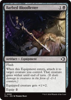 Barbed Bloodletter [Lorwyn Eclipsed]