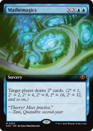 Mathemagics (Extended Art) [Secrets of Strixhaven]