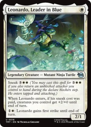 Leonardo, Leader in Blue [Teenage Mutant Ninja Turtles]