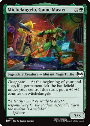 Michelangelo, Game Master [Teenage Mutant Ninja Turtles]