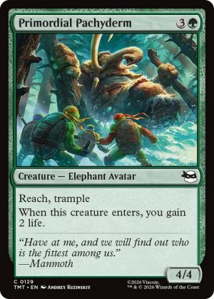 Primordial Pachyderm [Teenage Mutant Ninja Turtles]