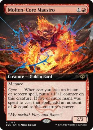 Molten-Core Maestro (Extended Art) [Secrets of Strixhaven]