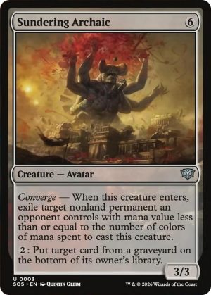 Sundering Archaic [Secrets of Strixhaven]
