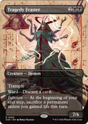 Tragedy Feaster (Borderless) [Secrets of Strixhaven]