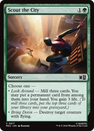 Scout the City [Commander: Marvel Super Heroes]