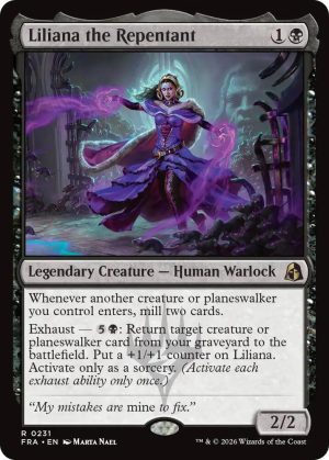 Liliana the Repentant [Reality Fracture]