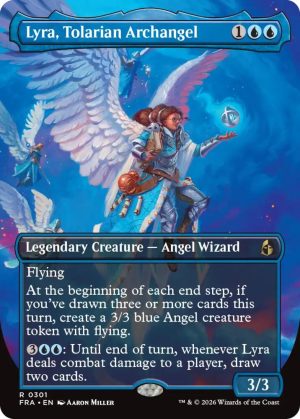 Lyra, Tolarian Archangel (Borderless) [Reality Fracture]