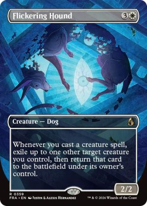 Flickering Hound (Borderless) [Reality Fracture]