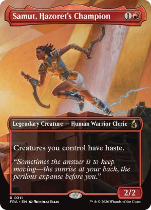 Samut, Hazoret's Champion (Borderless) [Reality Fracture]