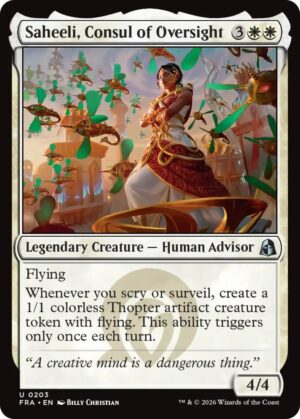 Saheeli, Consul of Oversight [Reality Fracture]