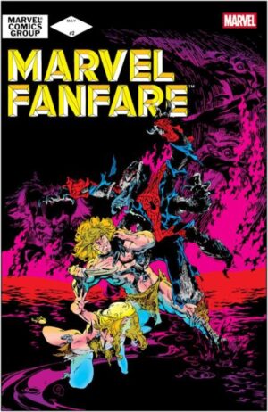 MARVEL FANFARE #2 FACSIMILE EDITION