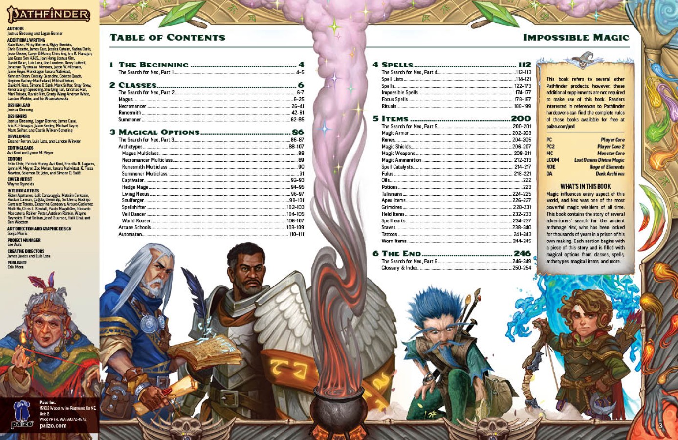 Pathfinder RPG 2E: Impossible Magic - Image 2